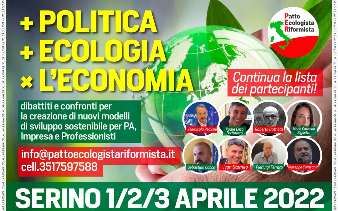 Sempre più partecipanti a + Politica + Ecologia x l’Economia