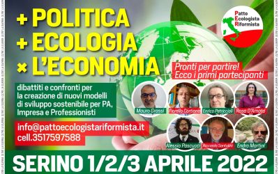 I primi partecipanti di + Politica + Ecologia × l’Economia